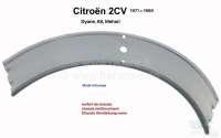 Citroen-2CV - Chassis reinforcement in the chassis (oval plate), as a replacement (for welding in) for t