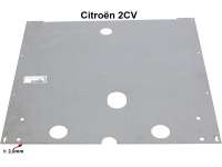 Citroen-2CV - Sheet metal under the engine (engine guard plate), for the original chassis of Citroen 2CV
