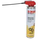 Sonstige-Citroen - Silicone spray, 400ml. Manufacturer: SONAX. Silicone Spray is colourless. It displaces wat