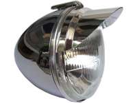 citroen 2cv chrome parts shades headlamps 1 pair aluminum P16810 - Image 1