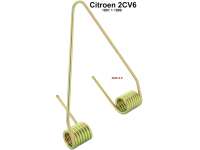 Citroen-2CV - Clutch release lever spring. (Clutch). Reproduction. Suitable for CITROEN 2CV6, starting f