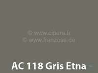 citroen 2cv color spray cans 400ml ac 118 gris etna P20394 - Image 1