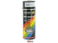 Citroen-2CV - heat-resistant spray paint till 800°C, 400ml, colour black