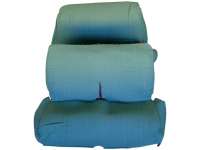 Alle - AMI 6, coverings for the front + rear seat bench (2 fittings). Color: Diamante Vert (green