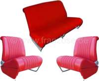 citroen 2cv complete seat covers sets covering ami8 front P18599 - Image 1