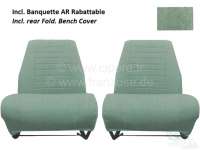 Alle - Covering AMI8 in front + rear. Suitable for 2 single seats in front (with map bag) + 1x se