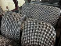 Alle - Coverings 2CV in front + rear. Asymetri backrests. Material: Tissu Pied de poule Noir (val