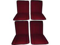 citroen 2cv complete seat covers sets old coverings front P18399 - Image 1