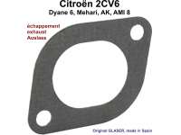 citroen 2cv cylinder head manifold seal exhaust 602cc engine 2cv6 P10013 - Image 1