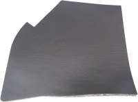 Alle - Dashboard cover left of speedometer, for Citroen 2CV6. Colour black. Without rubber bead!