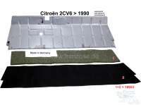 Citroen-DS-11CV-HY - 2CV, pedal floor: Noise insulation mat on the pedal floor (as original). Self adhesive. Su