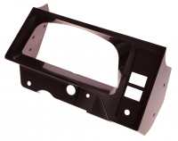 Citroen-2CV - Speedometer case brown, for the oval speedometer (from synthetic). Suitable for Citroen 2C