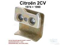 Renault - 2CV, door lock, lock latch left (front + rear). Suitable for Citroen 2CV, from 1974 to 199