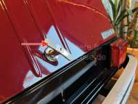 Peugeot - 2CV, Luggage compartment hood handle, final version, Installed starting from 2/71.