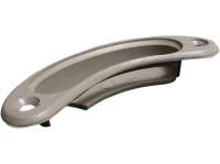 Citroen-DS-11CV-HY - 2CV old, handle pan for the door opener in front on the right. Reproduction, color grey. S