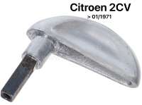 Citroen-2CV - 2CV old, door handle rear, outside, square with 1 stage. Suitable for Citroen 2CV to year 
