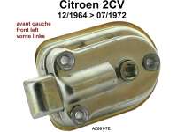 Citroen-2CV - 2CV old, door lock in front on the left (locking inside). Suitable for Citroen 2CV, of yea