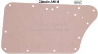 Citroen-2CV - AMI8, door lining wood in the rear, without cover. Suitable for Citroen AMI8. Per piece, o