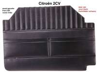 citroen 2cv door trim lining front on left high P18114 - Image 1