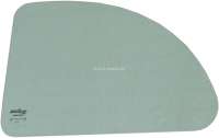Citroen-2CV - 2CV, Door window rear on the right. Color green tinged. New part. Or.Nr.A961-6