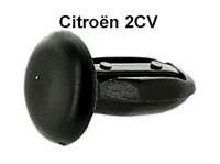 Peugeot - 2CV, Hinge cover. Securement tie-clip for the hinge cover. Per piece. Suitable for Citroen