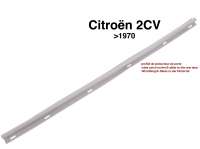 Citroen-2CV - 2CV, wind catch on the B-pillar to the rear door. Colour grey. Left + right fitting. For C