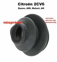 citroen 2cv drive shaft sleeves boot gear box side made neoprene grease clamps P12420 - Image 1