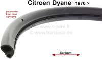 citroen 2cv dyane door seal front on left P16449 - Image 1