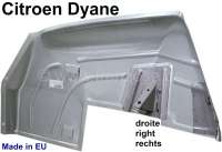 Citroen-2CV - Dyane, interior fender at the rear right. Suitable for Citroen Dyane. Made in European Uni