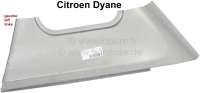 Citroen-2CV - Dyane, side panel at the rear left, above (above the fender). Suitable for Citroen Dyane.
