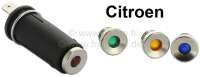 citroen 2cv electric dashboard control light hy ds like color P14631 - Image 1