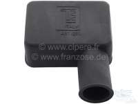 Citroen-2CV - Battery terminal protecting cap from rubber. Color: black. Length: 52mm. Width: 35mm. Long