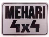 citroen 2cv emblem small 4x4 mehari P16996 - Image 1