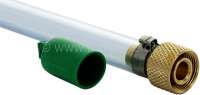 Alle - Hose (25cm) for the oil drain screw with valve (10636). Thread: M22 x 1,5.