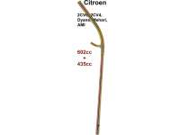 Citroen-2CV - Engine oil dipstick guide tube. Suitable for Citroen 2CV6 + 2CV4 (602cc + 435cc)
