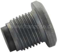 Citroen-DS-11CV-HY - Oil drain screw magnetically, suitable for Citroen 2CV, HY, DS, 11CV (with oil pan out of 