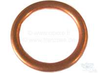 Peugeot - Oil drain screw seal 18 x 24 x 2mm (for M18 thread). Suitable for Peugeot 203, 403, 404, 5