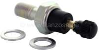 Citroen-2CV - Oil pressure switch, suitable for Citroen Visa 652. Response pressure: 0,5 bar. Thread: M1