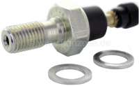 Citroen-2CV - Oil pressure switch, suitable for Citroen Visa 652. Response pressure: 0,5 bar. Thread: M1