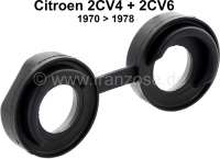 Citroen-DS-11CV-HY - Valve push rod tube seal for Citroen 2CV4 + 2CV6, of year of construction 1970 to 1978. Pe