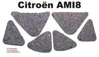 citroen 2cv engine bonnet front panels radiator grills ami8 insulation mat made felt self adhesive P16480 - Image 1