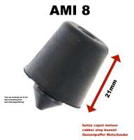 citroen 2cv engine bonnet front panels radiator grills ami8 rubber stop against P15714 - Image 1