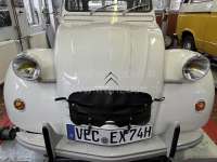 Renault - 2CV, Radiator grill, winter protection simply. Material: Vinyl. The winter protection is h