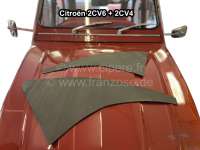 citroen 2cv engine bonnet front panels radiator grills insulation P16472 - Image 1
