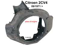 citroen 2cv engine cooling fan case 2cv4 starting P10319 - Image 1