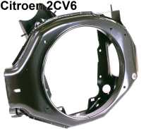 Citroen-DS-11CV-HY - Engine fan case (for disc brake). Suitable for Citroen 2CV6, Dyane, AK, Mehari. Reproducti