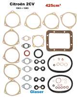 citroen 2cv engine gasket sets 425ccm set inclusive shaft seals bore P10141 20260318141403 - Image 1