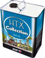 Citroen-2CV - Engine oil 20W50 HTX von TOTAL/elf (2 liters tin can). Special oil for vintage cars, start