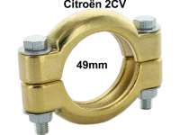 citroen 2cv exhaust system 2cv6 clip 49mm is extremely stable P11087 - Image 1