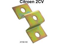Citroen-2CV - 2CV6, exhaust fixture rear, galvanizes! That is the lower, rear handle, which is locked un